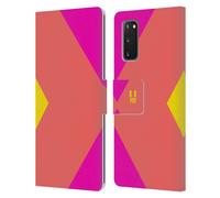 HEAD CASE DESIGNS MATTONCINI COLORATI CUSTODIA COVER A PORTAFOGLIO PER SAMSUNG 1