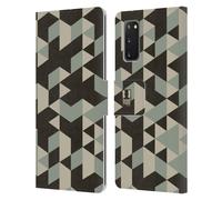 HEAD CASE DESIGNS MIMETICO GEOMETRICO CUSTODIA COVER A PORTAFOGLIO PER SAMSUNG 1