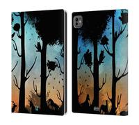 Head Case Designs Mistero Paesaggi da Sogno Silhouettes Custodia Portafoglio in Pelle Compatibile con Apple iPad PRO 11 M4 2024