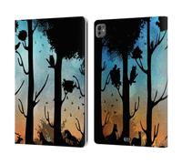 Head Case Designs Mistero Paesaggi da Sogno Silhouettes Custodia Portafoglio in Pelle Compatibile con Apple iPad PRO 13 M4 2024