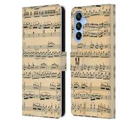 Head Case Designs Mozart Spartiti Musicali Custodia Portafoglio in Pelle Compatibile con Samsung Galaxy A16 5G