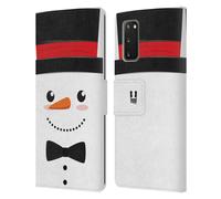 HEAD CASE DESIGNS MR SNOWMAN CUSTODIA COVER A PORTAFOGLIO PER SAMSUNG TELEFONI 1
