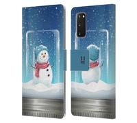 HEAD CASE DESIGNS NATALE IN BARATTOLO CUSTODIA COVER A PORTAFOGLIO PER SAMSUNG 1