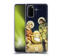 HEAD CASE DESIGNS NATIVITA' CUSTODIA COVER MORBIDA IN GEL PER SAMSUNG TELEFONI 1