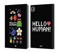 Head Case Designs Nostalgia Digitale Pop Trend Custodia Portafoglio in Pelle Compatibile con Apple iPad PRO 11 M4 2024