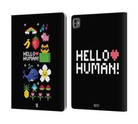 Head Case Designs Nostalgia Digitale Pop Trend Custodia Portafoglio in Pelle Compatibile con Apple iPad PRO 13 M4 2024