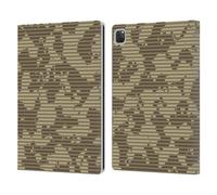Head Case Designs Nuvola A Righe Camou Digitale Custodia Portafoglio in Pelle Compatibile con Apple iPad PRO 13 M4 2024
