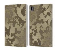 Head Case Designs Nuvola A Righe Camou Digitale Custodia Portafoglio in Pelle Compatibile con Apple iPad PRO 11 M4 2024