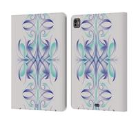 Head Case Designs Onde Tribali Stampe Caleidoscopio Custodia Portafoglio in Pelle Compatibile con Apple iPad PRO 13 M4 2024