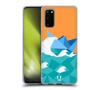 HEAD CASE DESIGNS ORIGAMI CUSTODIA COVER MORBIDA IN GEL PER SAMSUNG TELEFONI 1