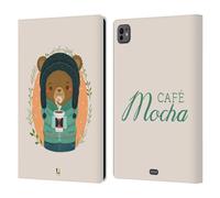 Head Case Designs Orso Il Calore del Natale Custodia Portafoglio in Pelle Compatibile con Apple iPad PRO 11 M4 2024