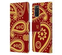 HEAD CASE DESIGNS PAISLEY 2 CUSTODIA COVER A PORTAFOGLIO PER SAMSUNG TELEFONI 1