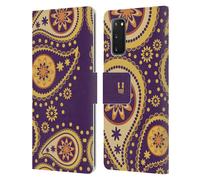 HEAD CASE DESIGNS PAISLEY 2 CUSTODIA COVER A PORTAFOGLIO PER SAMSUNG TELEFONI 1