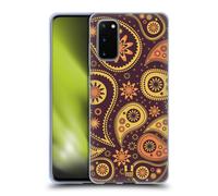 HEAD CASE DESIGNS PAISLEY 2 CUSTODIA COVER MORBIDA IN GEL PER SAMSUNG TELEFONI 1