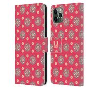 HEAD CASE DESIGNS PATTERN BOHEMIEN CUSTODIA COVER A PORTAFOGLIO PER APPLE iPHONE