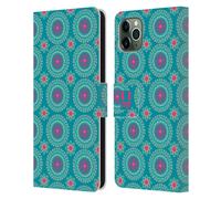 HEAD CASE DESIGNS PATTERN BOHEMIEN CUSTODIA COVER A PORTAFOGLIO PER APPLE iPHONE