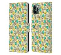 HEAD CASE DESIGNS PATTERN FOGLIE 2 CUSTODIA COVER A PORTAFOGLIO PER APPLE iPHONE