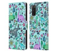 HEAD CASE DESIGNS PATTERN PREISTORICI CUSTODIA COVER A PORTAFOGLIO PER SAMSUNG 1