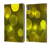 Head Case Designs Pentagono Bokeh Pattern Custodia Portafoglio in Pelle Compatibile con Apple iPad PRO 11 M4 2024