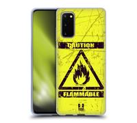 HEAD CASE DESIGNS PERICOLO CUSTODIA COVER MORBIDA IN GEL PER SAMSUNG TELEFONI 1