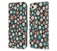 Head Case Designs Pervinca Pattern Floreali Custodia Portafoglio in Pelle Compatibile con Apple iPhone 7/8 / SE 2020 & 2022