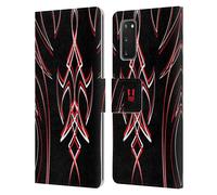 HEAD CASE DESIGNS PINSTRIPES CUSTODIA COVER A PORTAFOGLIO PER SAMSUNG TELEFONI 1