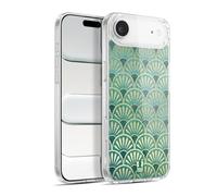 Head Case Designs Piume Pattern Art Deco Texture Custodia in Gel [Protezione di Grado Militare] Compatibile Con Apple iPhone 17 Air E Compatibile Con MagSafe