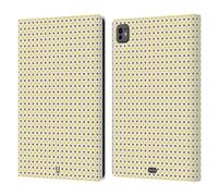 Head Case Designs Pois Gialli Ape Operaia Pattern Custodia Portafoglio in Pelle Compatibile con Apple iPad PRO 11 M4 2024