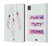 Head Case Designs Pretty Acchiappasogni Custodia Portafoglio in Pelle Compatibile con Apple iPad PRO 11 M4 2024
