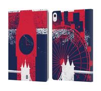 Head Case Designs Punti Importanti Il Meglio di Londra Custodia Portafoglio in Pelle Compatibile con Apple iPad Air 13 2024/2025