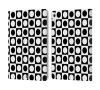 Head Case Designs Punti Patterni B&N Custodia Portafoglio in Pelle Compatibile con Apple iPad Air 13 2024/2025