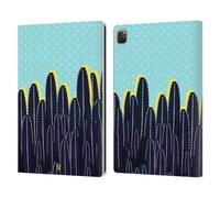 Head Case Designs Punti Stampe Cactus Custodia Portafoglio in Pelle Compatibile con Apple iPad PRO 13 M4 2024