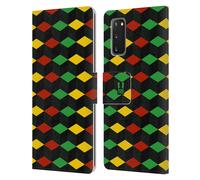 HEAD CASE DESIGNS RASTA CUSTODIA COVER A PORTAFOGLIO PER SAMSUNG TELEFONI 1