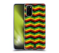 HEAD CASE DESIGNS RASTA CUSTODIA COVER MORBIDA IN GEL PER SAMSUNG TELEFONI 1