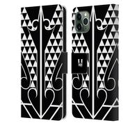 HEAD CASE DESIGNS SAMOANI CUSTODIA COVER A PORTAFOGLIO PER APPLE iPHONE TELEFONI