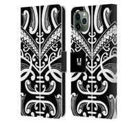 HEAD CASE DESIGNS SAMOANI CUSTODIA COVER A PORTAFOGLIO PER APPLE iPHONE TELEFONI