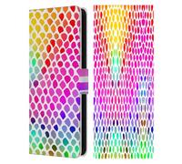 Head Case Designs Serpente Arcobaleno Stampe Pazze Custodia Portafoglio in Pelle Compatibile con Samsung Galaxy S25 Fe