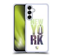 Head Case Designs Skyline di Manhattan New York USA Scatti dalla Città Custodia in Gel [Protezione di Grado Militare] Compatibile con Samsung Galaxy A16 5G