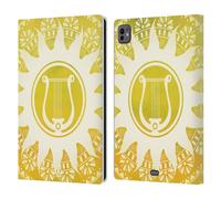 Head Case Designs Sole Mandala Dell'Olimpo Custodia Portafoglio in Pelle Compatibile con Apple iPad PRO 11 M4 2024