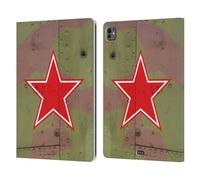 Head Case Designs Sovietico Coccarde Nazionali Custodia Portafoglio in Pelle Compatibile con Apple iPad PRO 13 M4 2024