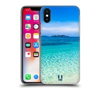 Head Case Designs Spiaggia di Sabbia Tropicale Malcapuya Spiagge Meravigliose Custodia Cover Dura per Parte Posteriore Compatibile con Apple iPhone X/iPhone XS