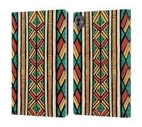 Head Case Designs Stampa Verticale Egiziana Linee Etniche Custodia Portafoglio in Pelle Compatibile con Apple iPad PRO 11 M4 2024