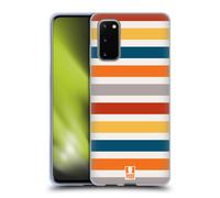 HEAD CASE DESIGNS STRIPES 2 CUSTODIA COVER MORBIDA IN GEL PER SAMSUNG TELEFONI 1