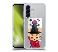 Head Case Designs Sud Corea Viva Il Calcio Custodia in Gel [Protezione di Grado Militare] Compatibile con Samsung Galaxy A56 5G