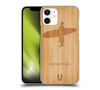 Head Case Designs Surf Wood Sport Estremi Collezione 2 Custodia Cover Dura per Parte Posteriore Compatibile con Apple iPhone 12 Mini