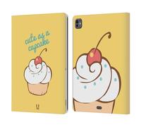 Head Case Designs Sweet And Cute Cupcake di Felicita' Custodia Portafoglio in Pelle Compatibile con Apple iPad PRO 13 M4 2024