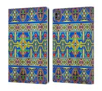 Head Case Designs Tamburo di Tempio Tibetano Pattern Tibetani Custodia Portafoglio in Pelle Compatibile con Apple iPad PRO 11 M4 2024