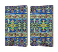 Head Case Designs Tamburo di Tempio Tibetano Pattern Tibetani Custodia Portafoglio in Pelle Compatibile con Apple iPad PRO 13 M4 2024