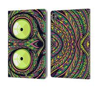 Head Case Designs Tarsio Volti di Animali Aztechi 2 Custodia Portafoglio in Pelle Compatibile con Apple iPad PRO 13 M4 2024