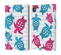 Head Case Designs Tartaruga Stampe Marine Custodia Portafoglio in Pelle Compatibile con Apple iPad PRO 11 M4 2024
